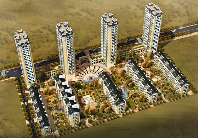 绿厦爵仕观邸工程