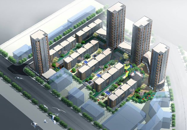 罗曼春天住宅工程