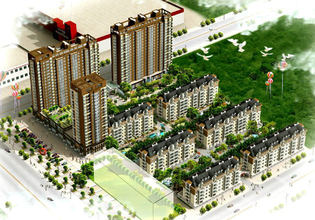 艺格春天一期、二期工程