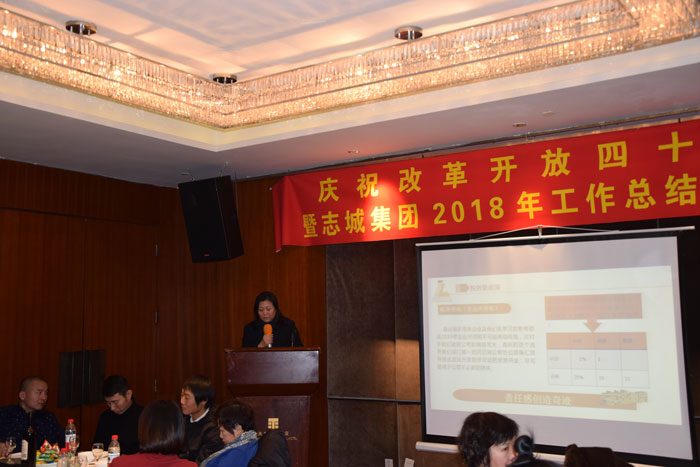 庆祝改革开放四十周年•二〇一八年工作总结表彰大会