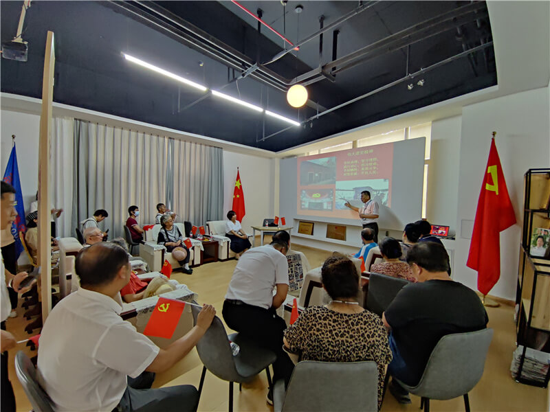 庆祝中国共产党成立102周年 志城集团党群服务中心开展多种形式党建活动2